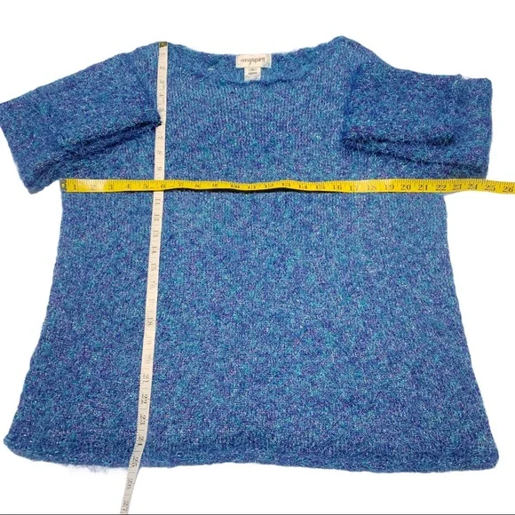 Fuzzy Cozy Multi-Colored Sweater - Picture 10 of 12